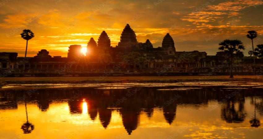 Magnificient Angkor Wat Sunrise